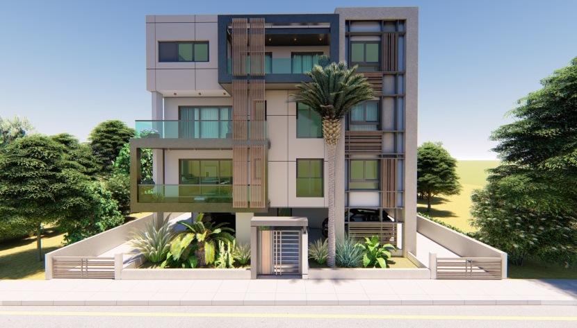 LCEN- ACHAZ-7393 2 AND 3 BEDROOM APARTMENTS IN LIMASSOL CITY CENTER