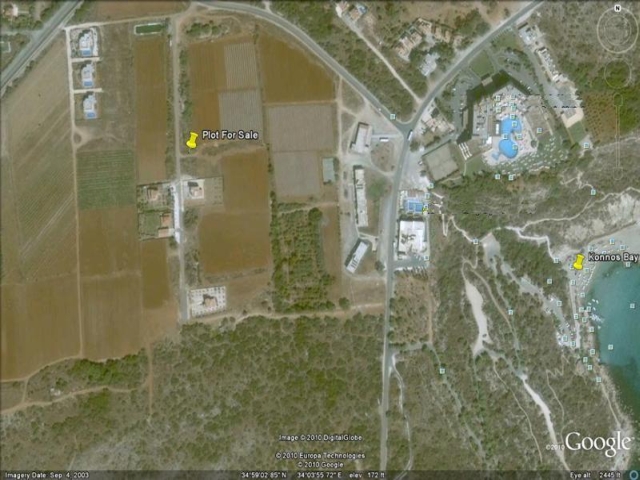 Land for sale in Cape Greko-Famagusta District
