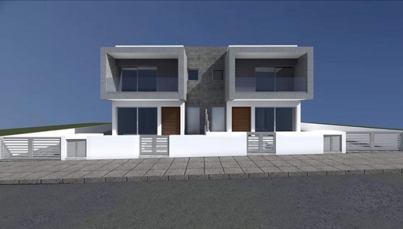 MODERN NEW 3 BEDROOM SEMI-DETACHED HOUSE IN ERIMI, LIMASSOL