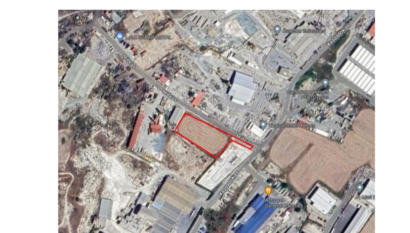 LAR-PRESK-7431 INDUSTRIAL PLOT IN LARNACA
