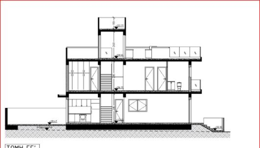 LEPI-HKSCB-7718 3 BEDROOM HOUSE WITH A ROOF GARDEN AND SEA VIEW IN EPISKOPI