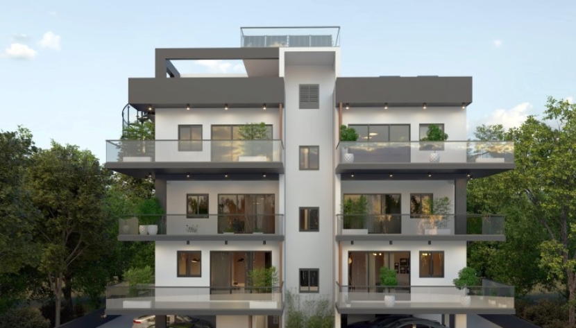 LPOL-AAEDB-7722 3 BEDROOM PENTHOUSE WITH A ROOF GARDEN AND A SEA VIEW IN POLEMIDIA