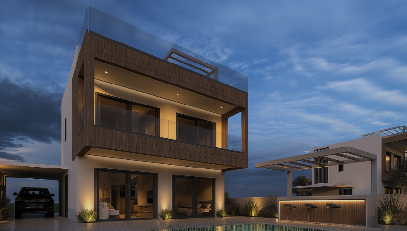 PPEG-ISBM1-7793 3 BEDROOM DETACHED VILLAS WITH SEA AND MOUNTAIN VIW IN PEGIA