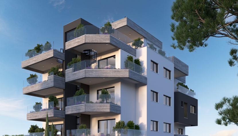LPOL-AYKIB-7806 3 PLUS ONE BEDROOM PENTHOUSE IN POLEMIDIA BELOW THE HIGHWAY 
