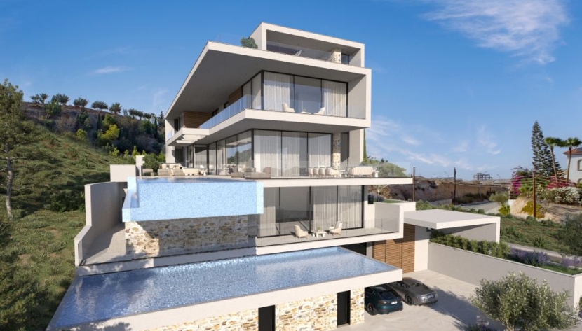 LORO-HDCOM1-7832 5 BEDROOM SUPER LUXURIOUS MANSION IN OROKLINI HILLS
