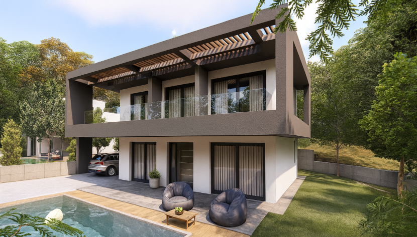 LPAR-HPAG-7876 3 BEDROOM VILLA WITH A ROOF GARDEN AND PANORAMIC SEA VIEWS IN PAREKLISSIA