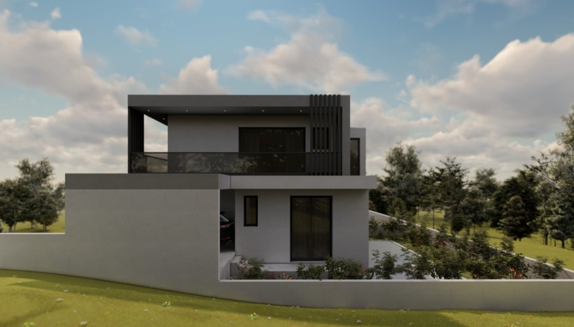 LYPS-HANEB-7934 3 BEDROOM SEMI-DETACHED HOUSE IN YPSOUPOLI