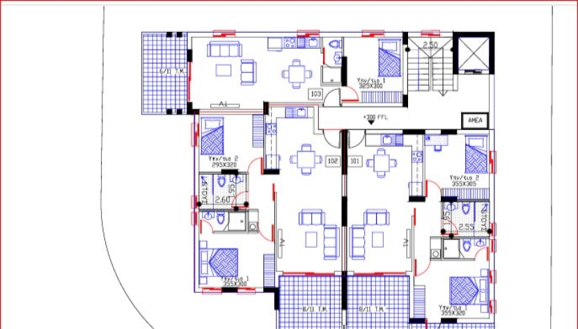 LTRA-AMZAB-8007 2 BEDROOM APARTMENT IN TRACHONI