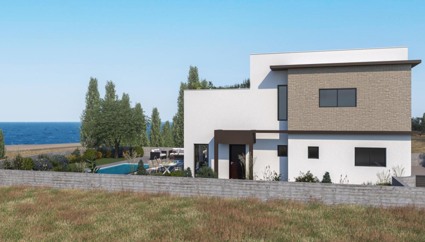 PPOL-HMAILL-8017 4 BEDROOM VILLAS WITH SEA VIEW IN POLIS