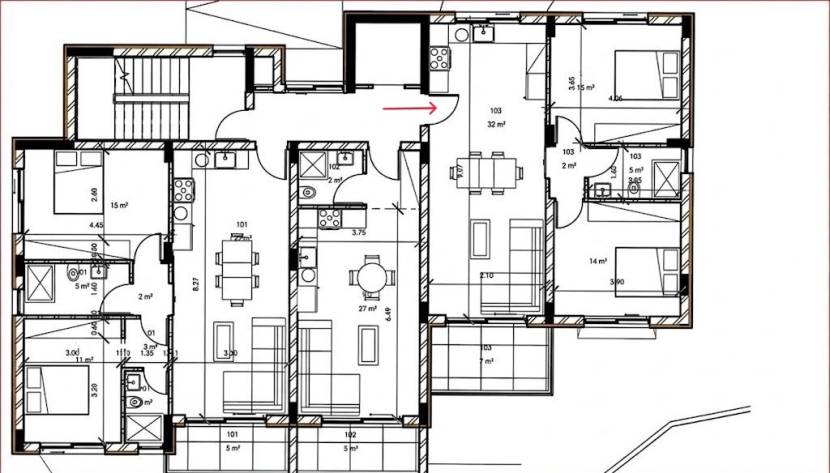 LPAR-APGDB-8084 2 BEDROOM APARTMENT IN PAREKLISSIA WITH MOUNTAIN VIEWS